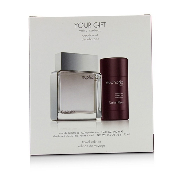 Calvin Klein Coffret Euphoria Men SET EDT 3.3 oz - Image 3
