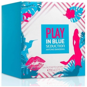 Antonio Banderas  Play In Blue Seduction  EDT  2.7 oz
