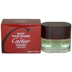 Cartier  Must pour Homme  EDT  1.6 oz