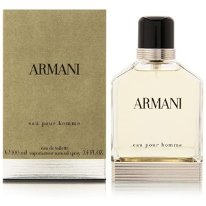 Armani  Eau pour homme  EDT  3.4 oz