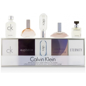 Calvin Klein  Coffret Deluxe Miniature Collection Femme  SET MINI  2 oz