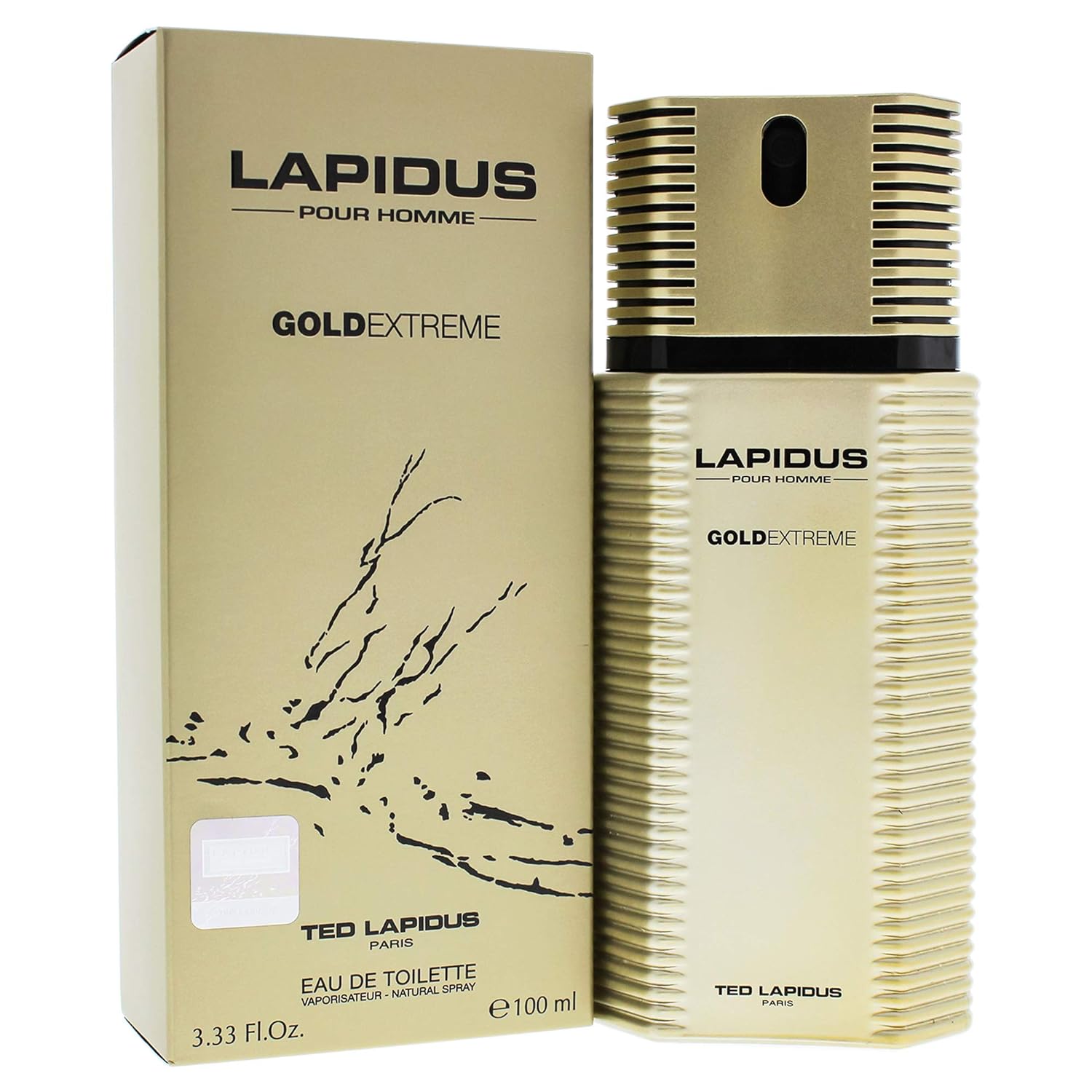 Ted Lapidus Lapidus Pour Homme Gold Extreme EDT 3.3 oz - Image 2