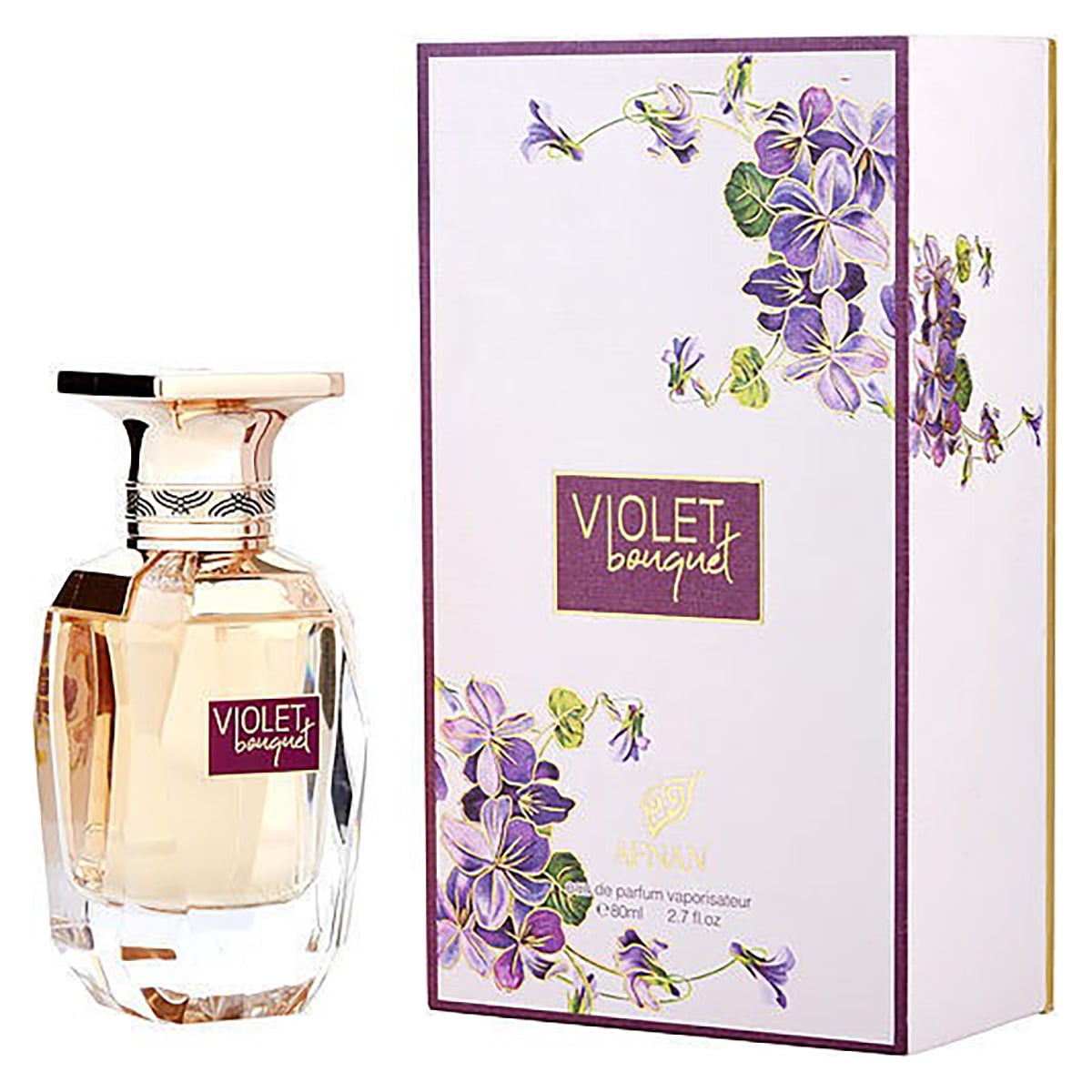 Afnan Violet Bouquet EDP 3.4 oz - Image 3