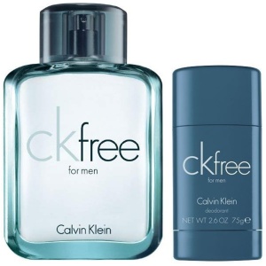 Calvin Klein  COFFRET CK FREE  SET EDT  3.3 oz