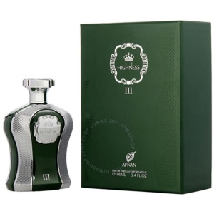 Afnan Highness III Green EDP 3.4 oz