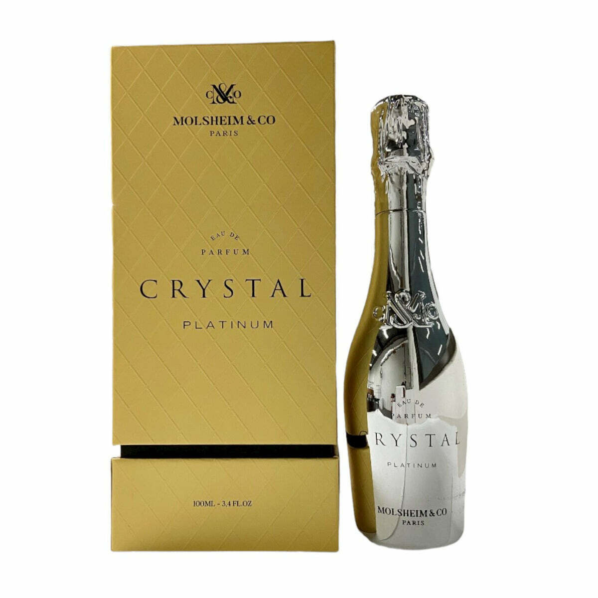 Molsheim Crystal Platinum EDP 3.4 oz - Image 2