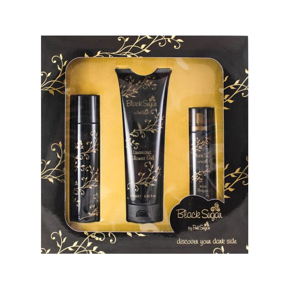 Aquolina Coffret Black Sugar EDT 3.3 oz
