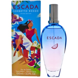 Escada  Sorbetto Rosso  EDT Limited  3.3 oz