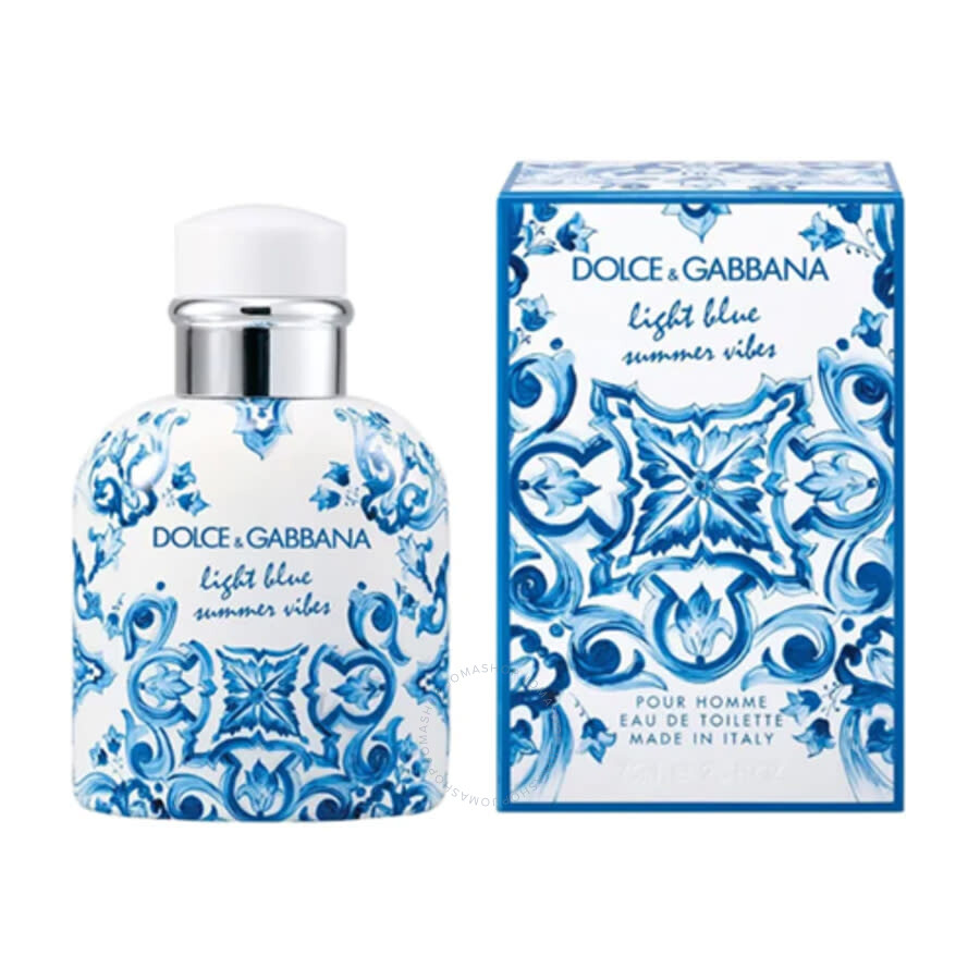 Dolce & Gabbana Light Blue Summer Vibes Men EDT 4.2 oz