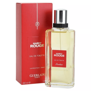 Guerlain  Habit Rouge  EDT  3.4 oz