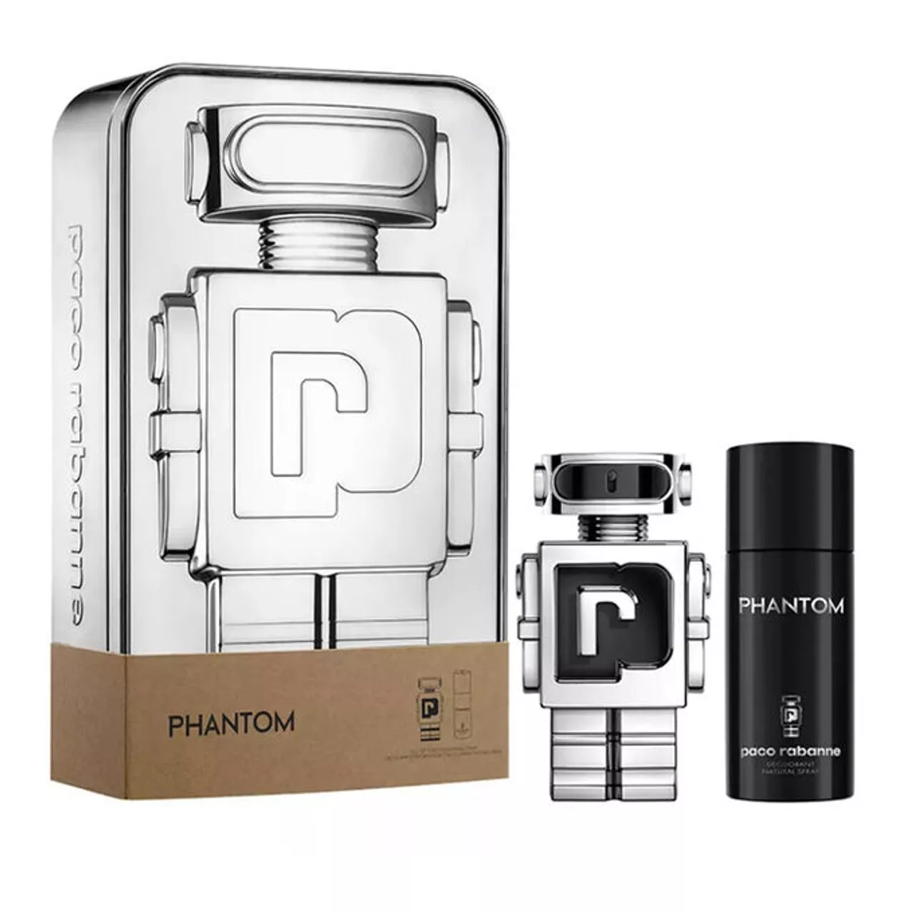 Paco Rabanne Phantom Gift Set EDT 3.4 oz