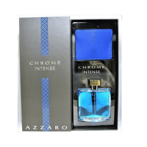 Azzaro  Chrome Intense Gift Set  SET EDT  3.4 oz