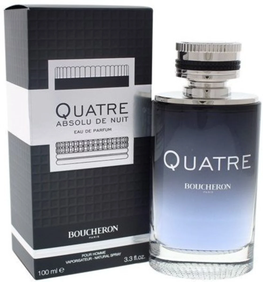 Boucheron Quatre Absolu De Nuit Pour Homme EDP 3.4 oz