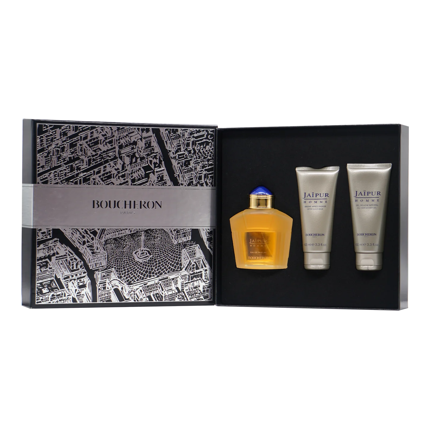 Boucheron Jaipur Homme Gift Set SET EDP 3.4 oz