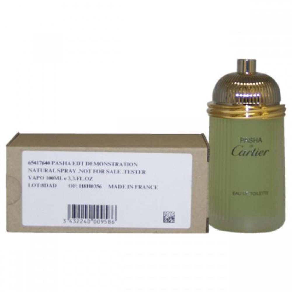 Cartier Pasha De Cartier Tester EDT 3.4 oz