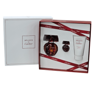 Cartier  Delices De Cartier Gift Set  EDP  1.6 oz