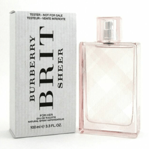 Burberry  Brit Sheer - Tester  EDT  3.4 oz