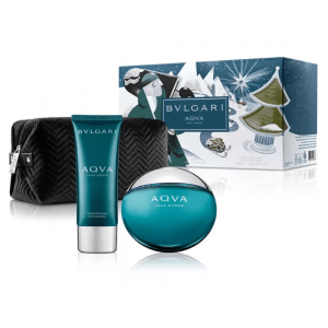 Bvlgari  Aqva 3Pc Gift Set  SET EDT  3.4 oz