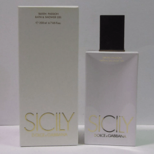 Dolce & Gabbana  Sicily Silken Passion Bath &Shower Gel  SG  6.7 oz