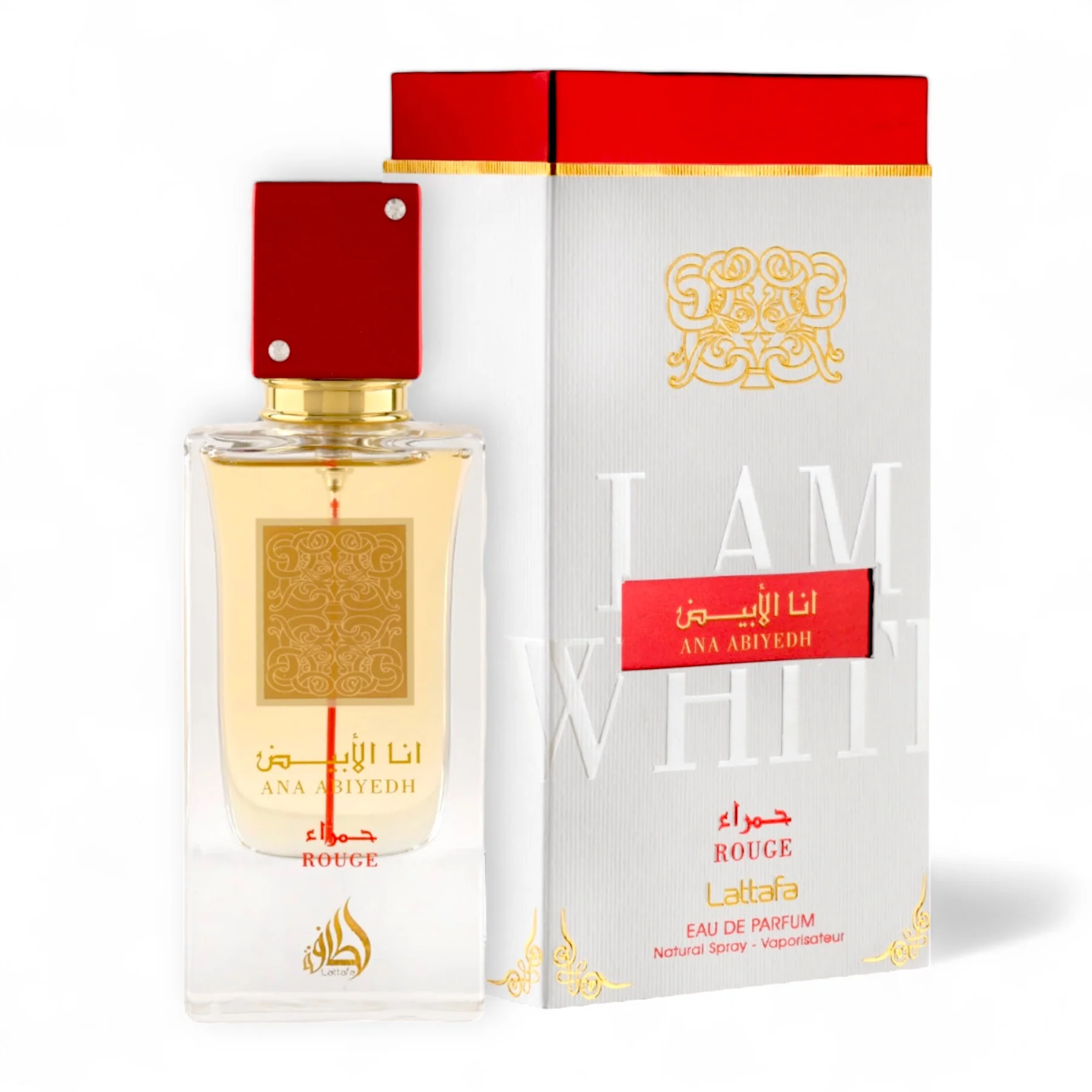 Lattafa Ana Abiyedh Rouge EDP 2 oz