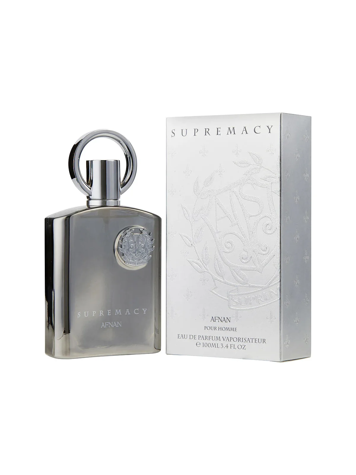 Afnan Supremacy Silver EDP 3.4 oz