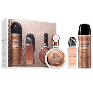 Lattafa Fakhar Women Gift Set EDP 3.4 oz