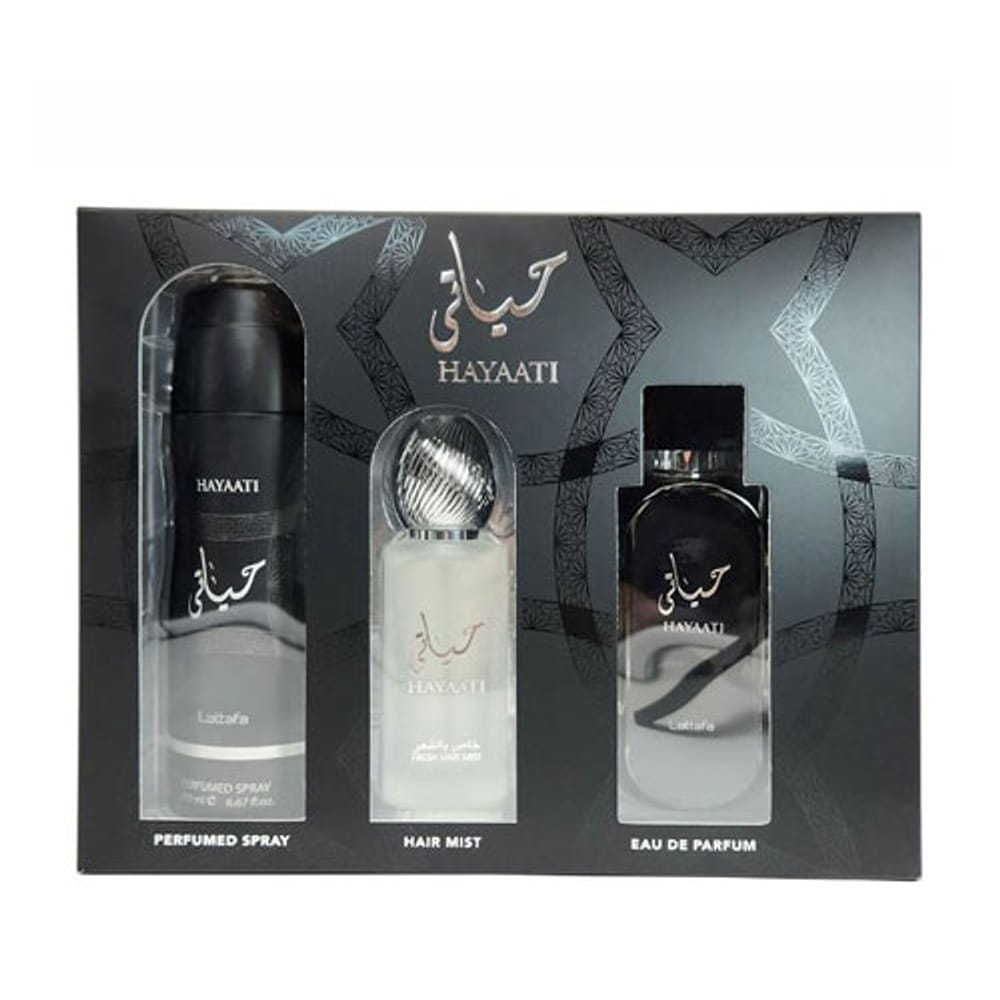 Lattafa Hayaati Gift Set EDP 3.4 oz