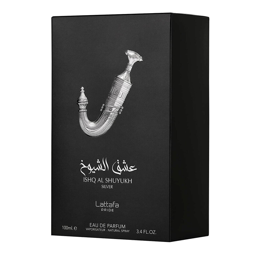 Lattafa Ishq Al Shuyukh Silver EDP 3.4 oz