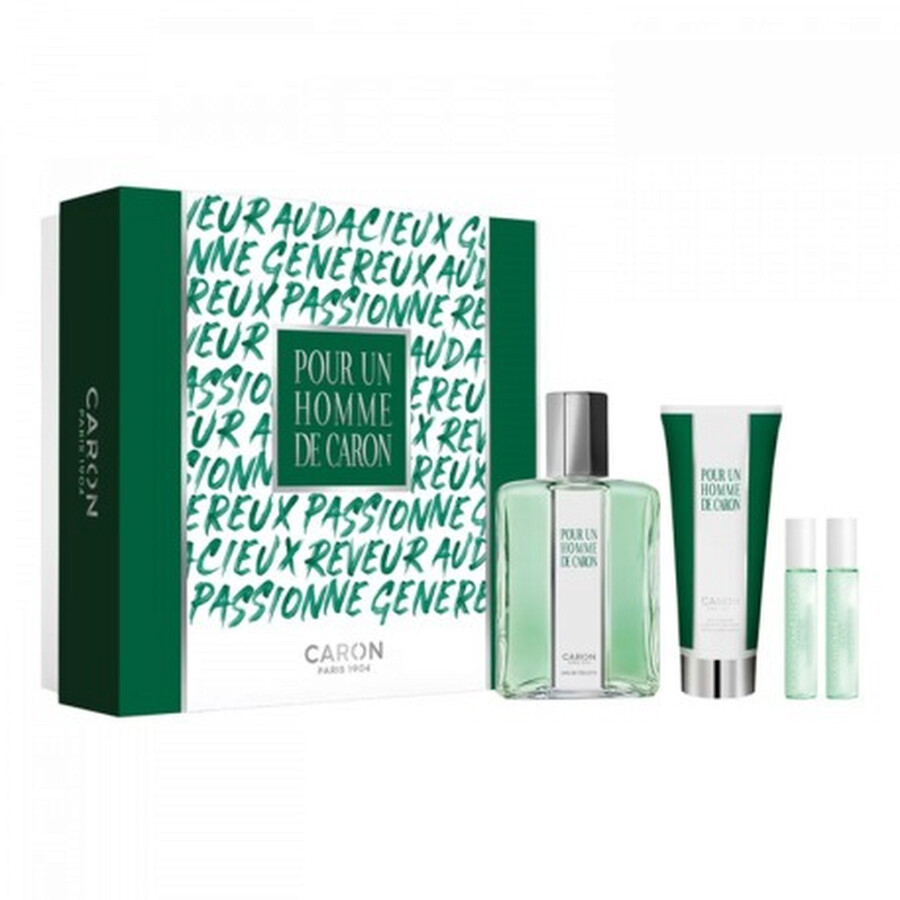 Caron Pour Un Homme De Caron Gift Set EDT 4.2 oz