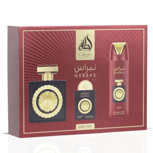 Lattafa Nebras Gift Set EDP 3.4 oz