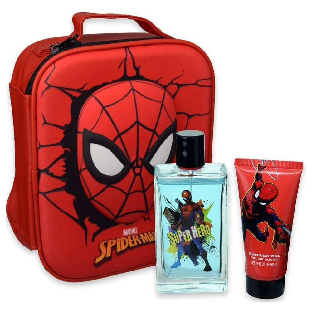 Disney Marvel Spiderman Gift Set with Zip Case EDT 3.4 oz